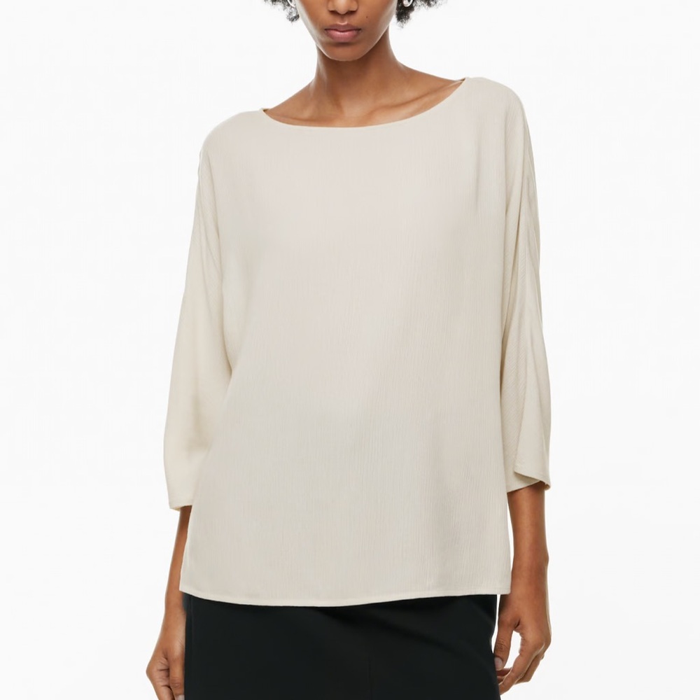 Aritzia Cream Blouse